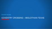 Coventry Crossing – Midlothian Texas