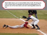 Baseball live stream