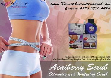 Acaiberry,Acaiberry Pelangsing Alami,Acaibery Scrub 0896.3767.4418