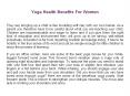 Yoga Health Benefits For Women PowerPoint PPT Presentation