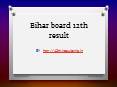 Bihar board 12th result 2016 PowerPoint PPT Presentation