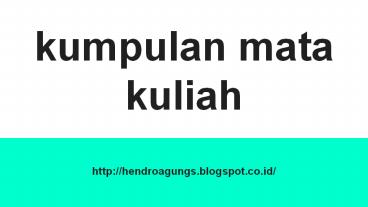 Aljabar Linear Sistem Persamaan Liner