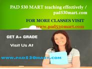 PAD 530 MART teaching effectively / pad530mart.com