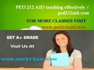 PED 212 AID teaching effectively / ped212aid.com
