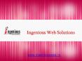 Ingenious Web Solutions PowerPoint PPT Presentation
