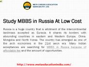 Study MBBS in Russia At Low Cost