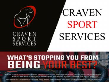 Craven Sport Services