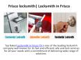Frisco locksmith PowerPoint PPT Presentation