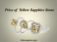 Price of Yellow Sapphire Gemstone