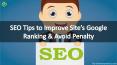SEO Tips to Improve Site’s Google Ranking & Avoid Penalty PowerPoint PPT Presentation