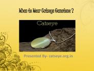 When to Wear Catseye Gemstone