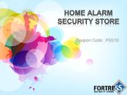 Home alarm security system Fortress Security Store