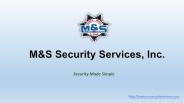 Guard and Patrol Services