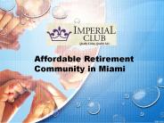 Affordable Retirement Community in Miami