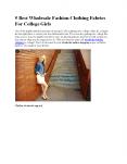 5 Best Wholesale Fashion Clothing Fabrics For College Girls
