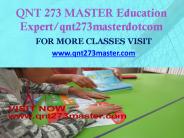 QNT 273 MASTER Education Expertqnt273masterdotcom
