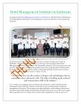 Hotel Management Institute in Haldwani PowerPoint PPT Presentation