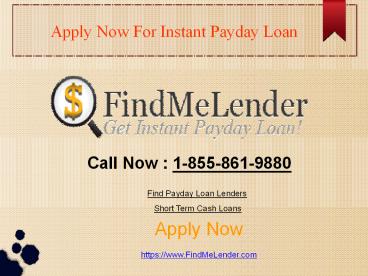 Short Term Cash Loans