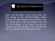 Solitaire Online - The Dig Solitaire