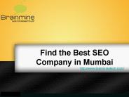 Find the Best SEO Company in Mumbai