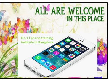 iphone training in bangalore and marathahalli