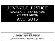 Juvenile Justice Act 2015
