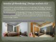 Interior 3D Rendering | Design realistic CGI PowerPoint PPT Presentation
