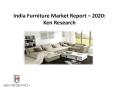 Furniture Outlook India 2020 |India Home Furniture Market PowerPoint PPT Presentation