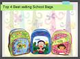 Top 4 Best selling School Bags PowerPoint PPT Presentation