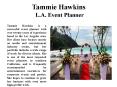 Tammie Hawkins L.A. Event Planner PowerPoint PPT Presentation