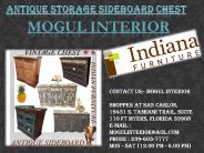 ANTIQUE STORAGE SIDEBOARD