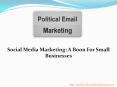 Social Media Marketing: A Boon For Small Businesses (1) PowerPoint PPT Presentation