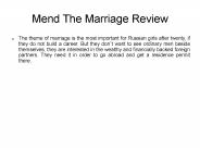 Marriage Is a Law of The Sun