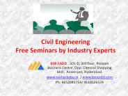 Civil Engineering Courses Internships & Jobs in Hyderabad BSB CADD