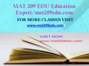MAT 209 EDU Education Expert-mat209edu.com