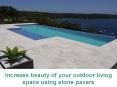 Increase beauty of your outdoor living space using stone pavers PowerPoint PPT Presentation