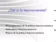 Que es la economia
