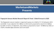 Fingerprint Sensors Market by Type (Swipe  & Area) Technology Analysis - 2020