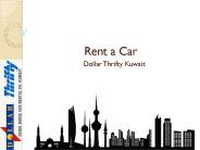 Rent a Car - Kuwait