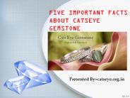 Five Important Facts About Catseye Gemstone