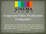 Corporate Video Production Companies (1)