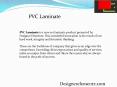 PVC Laminate PowerPoint PPT Presentation