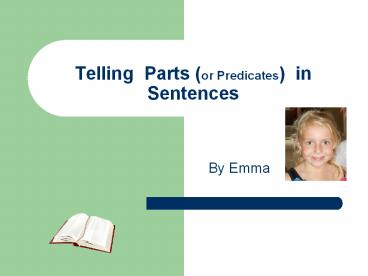The Telling Parts in a Sentence