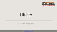 Best Modular Kitchen In Chennai | Hitech Kitchen