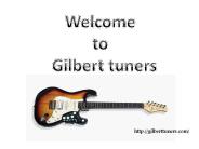 Ukulele Tuning Pegs - Gilbert Tuners