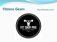 Fitness Gear Equipment PowerPoint PPT Presentation