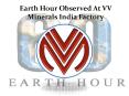 Earth Hour Observed At VV Minerals India Factory PowerPoint PPT Presentation