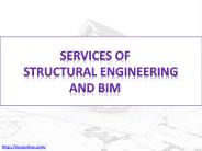Services of Structural engineering and BIM