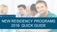 New Residency Programs 2016: Quick Guide PowerPoint PPT Presentation