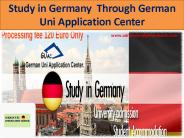 Study in Germany  Through German Uni Application Center